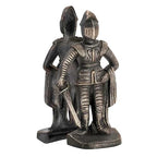 Design Toscano SP14917 Medieval Knight Iron Bookends, bronze - style: Medieval Knight