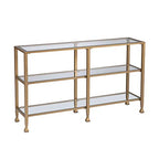 SEI Furniture Jaymes Narrow Metal Console Sofa Table, Multicolor (AMZ1775MC)