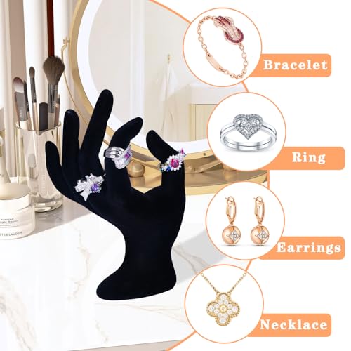 Hand Shaped Jewelry Holder Display Stand, Ring Necklace Bracelet Watch Organizer Stand, Jewelry Holder for Home Organize & Store Display Y2k Aesthetic Room Decor