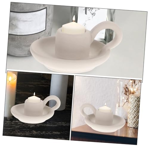 Ceramic Candle Holder Nordic Style Modern Minimalist Candlestick for Wedding Party Dining Table Decoration Romantic Home Ornament