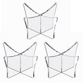 Acrylic Ball Holder 3-Pack, Small Size for Baseball, Softball & Golf Ball; Medium & Large Size for Basketball, Soccer, Volleyball; Horizontal Size for Rugby and Football - style: Large - 4.7 x 2.6 inch