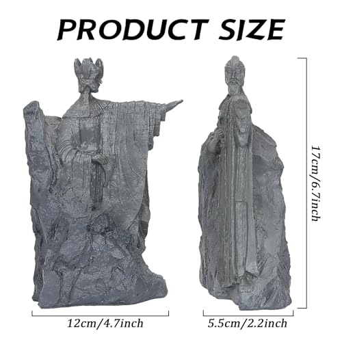 Large Decorative Bookends, 6.7" Book End Resin Collectibles, Decorative Book Stopper Binder and Dividers for Library Office Home(6.7") - size: 6.7"