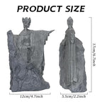Large Decorative Bookends, 6.7" Book End Resin Collectibles, Decorative Book Stopper Binder and Dividers for Library Office Home(6.7") - size: 6.7"