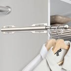 12" Valet Rod for Closet Pull Out (1 Pack, Brushed Nickel) - color: Brushed Nickel, size: 1 Pack
