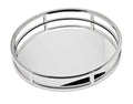 Godinger 49831 Aspen 13 Round Gallery Tray,
