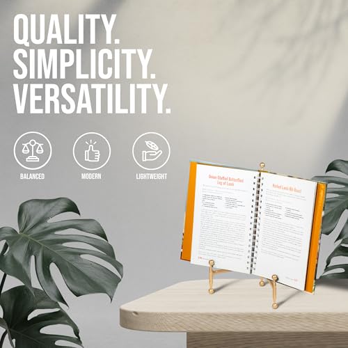 Red Co. Decorative Tripod Plate Stand and Art Holder Easel in Gold Finish - 11.5" h - color: Gold, size: Height - 11.5"