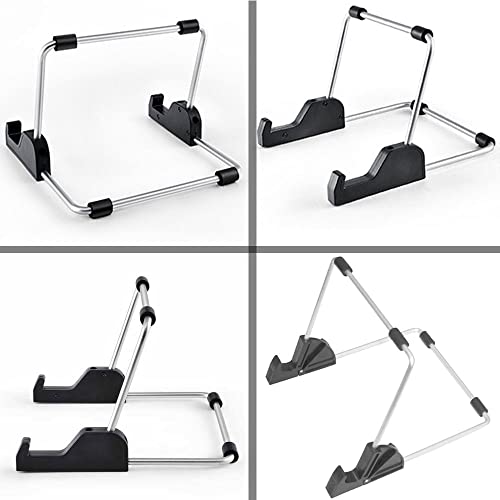 Kinizuxi Tablet Stand Adjustable, Aluminum Alloy Non-Slip Tablet Holder for Desk Fit for Tablets, ipad Samsung and Kindle Fire, Display Stand Picture Frame Stand for Photo
