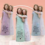 Gifts for Mom, Birthday Gifts for Mom from Daughter, Sculpted Hand-Painted Figurine (Green) - color: Green