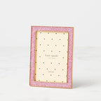 kate spade new york 897451 Sitting Pretty 4x6 Pink Glitter Frame - style: Frame, 4x6 (Pink Glitter)