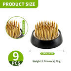 9 Pcs Flower Frogs Round Brass Flower Holder Japanese Ikebana Vase Floral Frogs Flower Arranger Flower Fixed Tools Pin for Flower Arrangement Home DIY Craft (1.34 Inch)