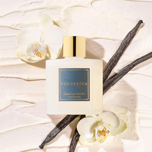 COCORRÍNA Reed Diffuser - Cashmere Vanilla 6.7 fl oz Reed Diffuser for Bedroom Bathroom Home Décor - size: 6.7 Ounce/1pack