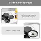 8 Pcs bar Rimmer Sponges Bartender Tool Replacement for Glass,Cocktails,Margarita Salter,Salt Trays - size: 8 PCS
