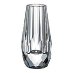 Mini Crystal Flower Bud Vase Decorative Vase for Home or Dinner Table Outline Dimensions 2.4" x 4.7" with Gift Box - size: 6x12cm