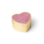 kate spade new york Sitting Pretty Pink Glitter Heart Box - style: Heart Box