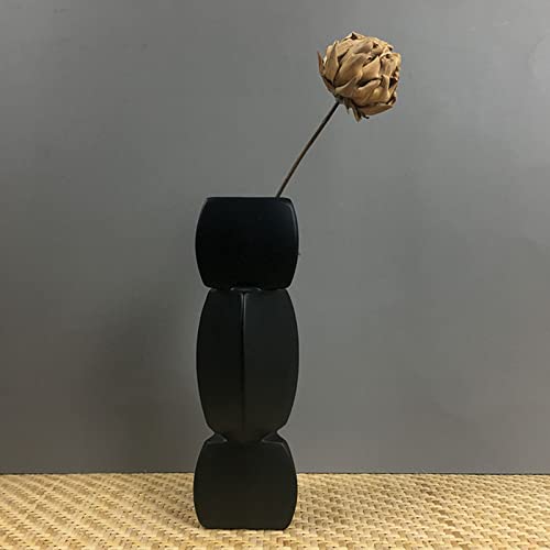Nordic Ceramic Vase Abstract Root Geometric Shaped Flower