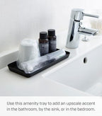 Yamazaki Home Tower Space Saving Vanity Tray - 4" X 8.5" - Steel