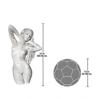 Design Toscano DB383092 Rachel's Way: Contemporary Venus Wall Sculpture,Antique Stone, 15.50" x 3.00" - style: Venus