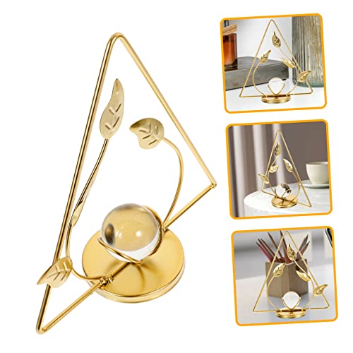 Luxury Leaf Ornament Ginkgo Leaf Decor Metal Statue Beautiful Home Decor