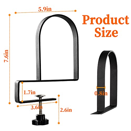 Metal Book Ends for Shelves - Heavy Duty Adjustable Bookends Clamped Metal Book Organizer Storage Holders, Non-Skid Bookends Stoppers - style: Swivel