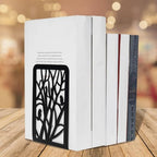 Book Ends Metal Bookends Heavy Duty Non-Skid Bookend Book Holder Bookend Supports Premium Iron Book Stopper for School Home Office Study Room(7x4.7x3.5inch)