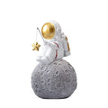 BUTILIVEEN Astronaut Fishing Star Figurines, Space Themed Bedroom & Desktop Shelf Decor, Gifts for Space Lovers & Christmas - style: Fishing