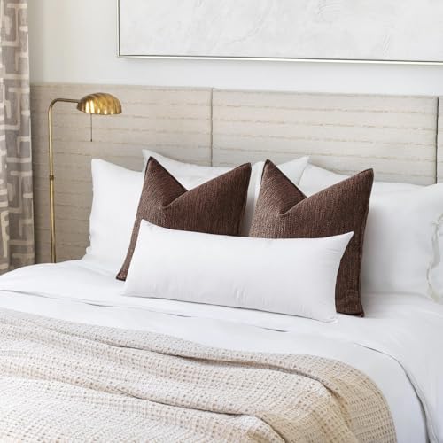 Artscope 14x36 Pillow Insert, Synthetic Down Lumbar Pillow Insert for Bed, Ultra Soft Decorative Long Throw Pillow Inserts for Living Room Couch Bed Sofa-White - size: 14x36 Inch (Pack of 1)