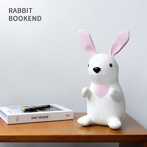 Zuny, Classic Series Bookend Tan for Shelves, Office Decorative- Rabbit - color: Rabbit
