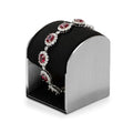 Oirlv Gold Metal & Microfiber Bracelet Display Stand, Luxury Jewelry Holder, Part of a Complete Jewelry Display Set - style: TT16505