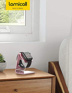 Lamicall Apple Watch Accessories Watch Stand - Desk Charging Stand Holder, Stand Holder Charging Dock Station, Accessories Gift Compatible with iWatch Series SE, Ultra, Series 11/10/9/8/7/6/5/4/3/2/1 - color: Rose Gold