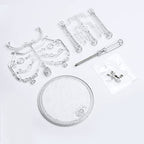 Ddung Doll Stand - Clear Doll Stand For 0.5" To 10" Dolls And Action Figure Stand (3-Pack)