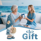 Etlemonde Beach Gnomes Statues,Ocean Gnomes,Nautical Themes Decoration,Beach, Gnome Holding a Bucket - color: Conch