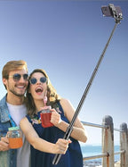 Aluminum 71" Phone Tripod, Travel Tripods for iPhone with Remote, Extendable Cell Phone Selfie Stick Tripod Stand Compatible with iPhone 17/16/15/14/13/Android/Camera - color: Black, size: B-[70.47Inch＆Upgraded Aluminum Pole]