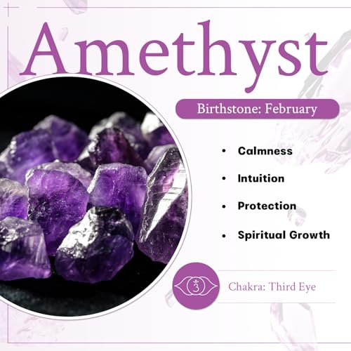 mookaitedecor Amethyst Owl Statue Sculpture Stone, Carved Animals Night Owl Figurine Crystal Ornament for Desktop Office Home Decor, 3 Inch - color: Purple, size: 3 inch