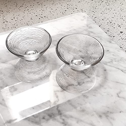 Yew & Tulip 16"x10" White Marble Board with Non-Slip Rubber Feet - Dough Pastry and Cutting Board