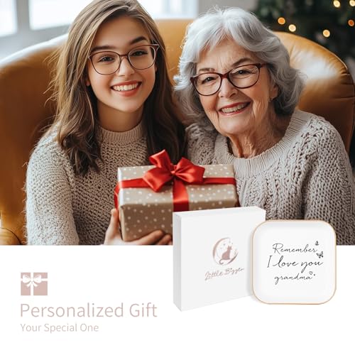 Grandma Gifts – Jewelry Dish, Best Grandma Ever Keepsake, Sentimental Gift from Grandkids, Sweet and Thoughtful Gift For a Grandma - style: Grandma