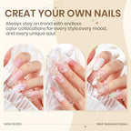 2PCS Clear 3D Sculpting Gel Non-Stick Hand Solid Builder 3D Nail Gel Art with Silicone Pen for 3D Modeling Nail Art Home Manicure DIY for Women - color: Clear&Clear