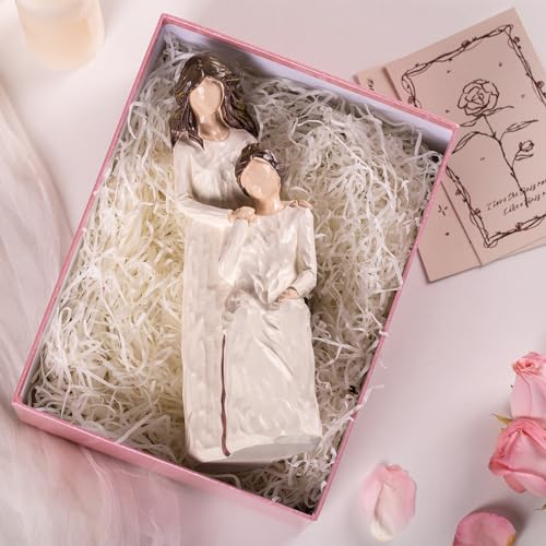 Gifts for Mom from Daughter, Mother and Daughter Figurines, Gifts for Mothers Day, Christmas, Birthday, Resin, 9.7" H - style: Adult Mom Daughter