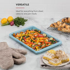 KitchenAid 10x15in Nonstick Aluminized Steel Baking Sheet, Mineral Water - color: Mineral Water, size: 10 x 15 Inch