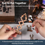 MiniCity Book Nook Kit, DIY Miniature Dollhouse Kit 3D Puzzles for Adults Tiny House Mini Home Craft Bookshelf Nook Puzzle Book Decor Gifts for Teenagers Book Lovers (Aerospace Foundry) - style: Aerospace Foundry