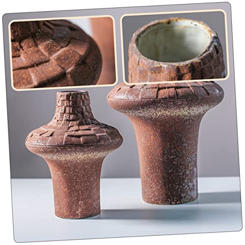 ABOOFAN 1Pc Abstract Art Vase Unique Decorative Flower Arrangement Holder for Home and Office for Centerpieces and Zen Decor