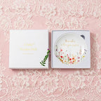 Crisky Jewelry Ring Dish for Sister Birthday Gifts, Thinking of You Gift for Sister Thanksgiving Day Christmas Graduation Gift Ideas (I Love You Sister) Floral Thrinket Tray - style: Sister I Love You