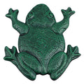 MDLUU Frog Stepping Stone, Cast Iron Frog Art, Decorative Flagstone for Garden Walkway, Yard, Patio Decor - size: Frog