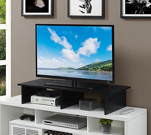 Convenience Concepts Designs2Go TV/Monitor Riser for TVs up to 46 Inches, Black - color: Black, size: Small
