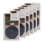Hosley Incense Sticks Gift Set Each Includes 60 Incense Sticks & a Flower Ceramic Holder - Bathroom Set for Home, Weddings, Meditation, Spa, Bathroom Use - 6 Sets - color: Blue-6f