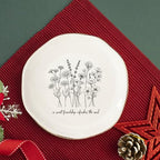 A Sweet Friendship Refreshes The Soul Ring Dish – Ceramic Jewelry Tray for Birthday, Bridesmaid, BFF, Inspirational Trinket Holder - color: A Sweet Friendship Refreshes The Soul-02