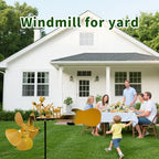Handmade Metal Drummer Windmill, Rock Art Sculptures, Wind-Powered Kinetic Figurines, Wind Spinners for Garden Yard Lawn Patio Decor, Unique Drummer Statue Gift for Music Lovers - size: Large