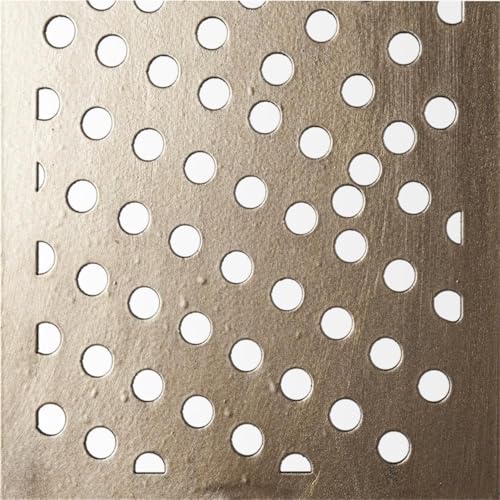 Pemberly Row Set of 3 Gold Metal Decorative Objects, Champagne Finish, Elegant Patterned Design, Modern Home Decor Accents, Sizes 4"x4"x28", 4"x4"x26", 4"x4"x24"