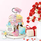 12 Pcs Mother's Day Tiered Tray Decor Happy Mother's Day Sweet Decorations Wooden Centerpiece Items Heart Flower Letters Floral Wooden Table Signs for Mother Gift Decorations Party Supplies - style: Mother