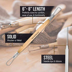 U.S. Art Supply Pottery & Clay Tools Set (12-Piece) - Includes Pottery Tools, Canvas Case for Sculpting, Ceramics, and Easy Storage & Transport - size: 12-Piece with Nylon Case