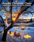 Homemory Solar Tea Lights Outdoor Waterproof Hanging Lanterns, Beaded Copper Wire Ball Holders with Solar Powered Tea Lights Candles, Ideal for Patio, Garden, Backyard, Pergola, Tree, Fence, 4-Pack - color: 4-Pack, Hanging Lanterns Solar Tealights